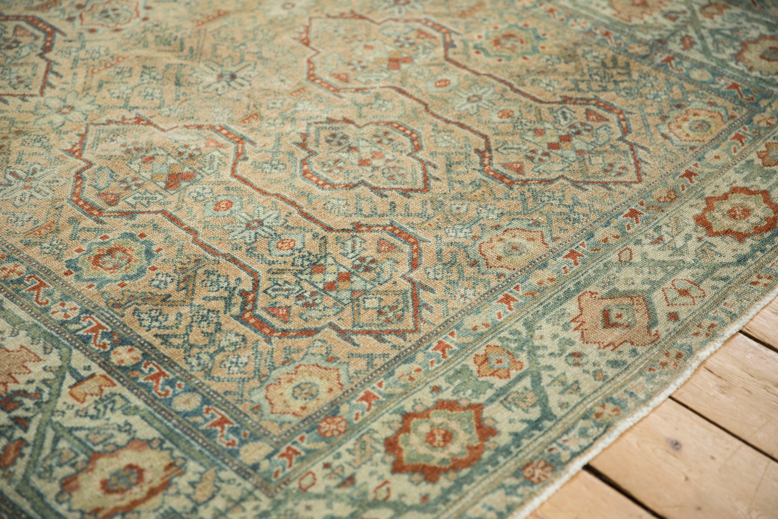 RESERVED 4.5x6 Vintage Distressed Malayer Rug