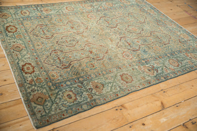 RESERVED 4.5x6 Vintage Distressed Malayer Rug