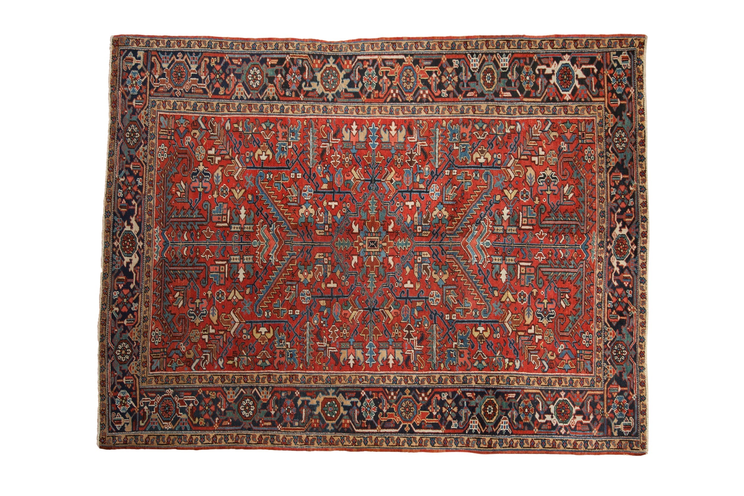 6.5x8.5 Vintage Heriz Carpet by Old New House® - main product image for Resin Society