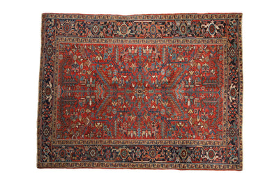 6.5x8.5 Vintage Heriz Carpet by Old New House® - main product image for Resin Society