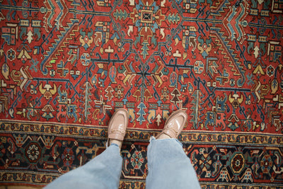 6.5x8.5 Vintage Heriz Carpet by Old New House® - product image 2 for Resin Society