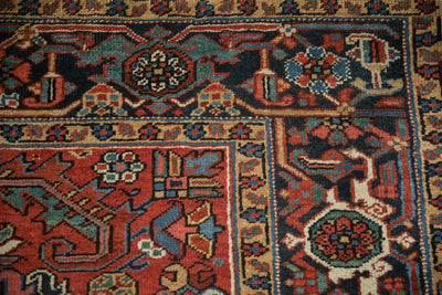6.5x8.5 Vintage Heriz Carpet by Old New House® - product image 3 for Resin Society