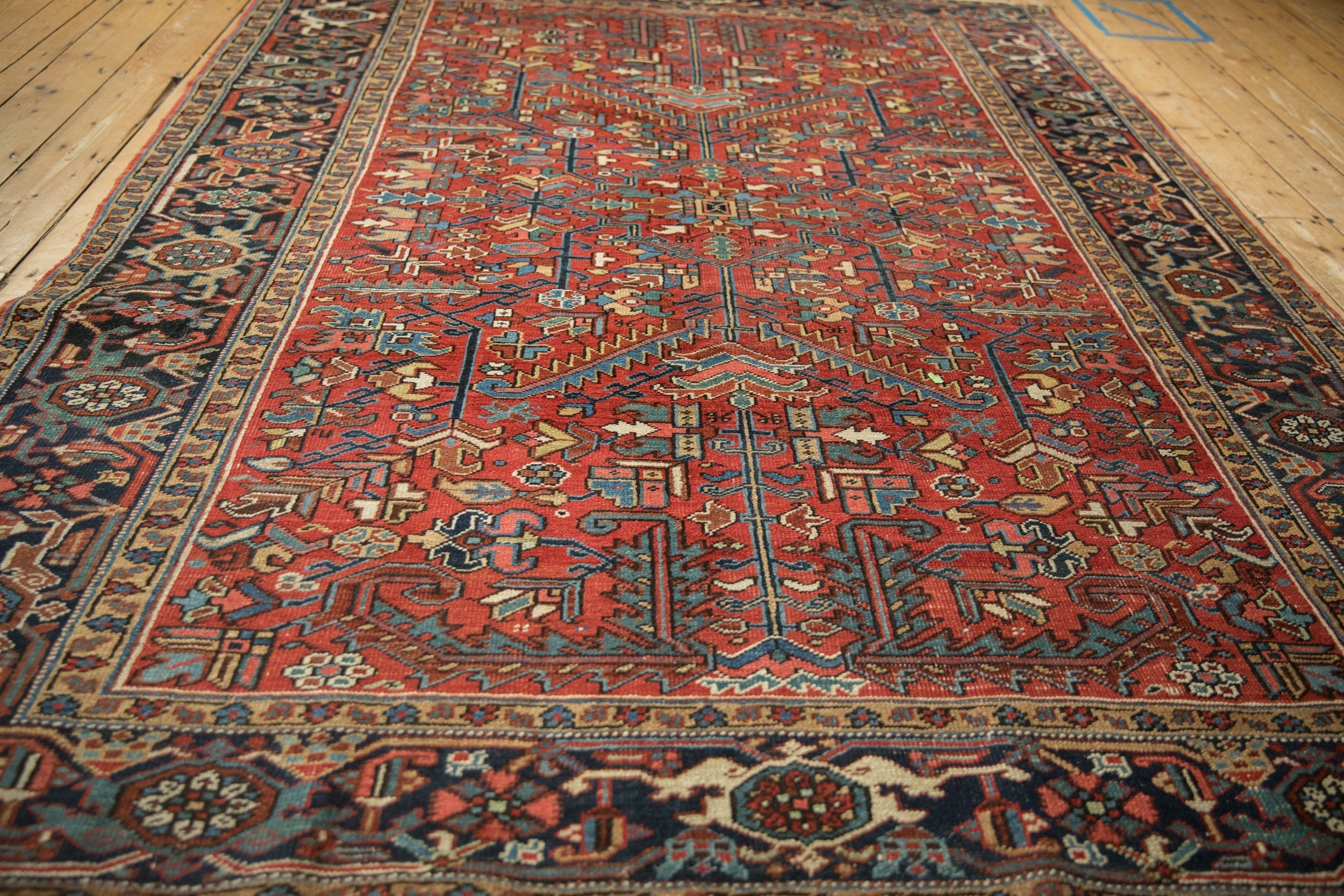 6.5x8.5 Vintage Heriz Carpet by Old New House® - product image 8 for Resin Society