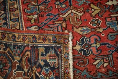 6.5x8.5 Vintage Heriz Carpet by Old New House® - product image 11 for Resin Society