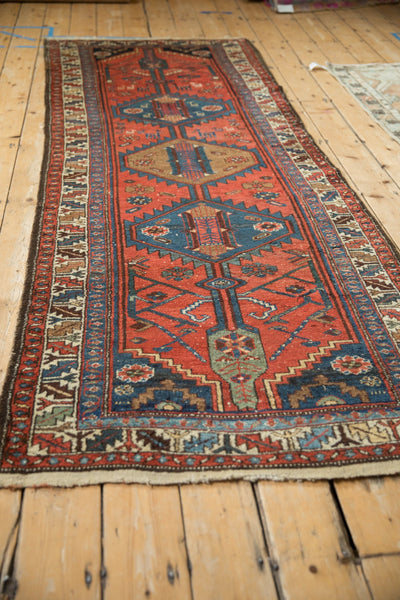 3.5x9 Vintage Kurdish Hamadan Rug Runner by Old New House® - product image 7 for Resin Society