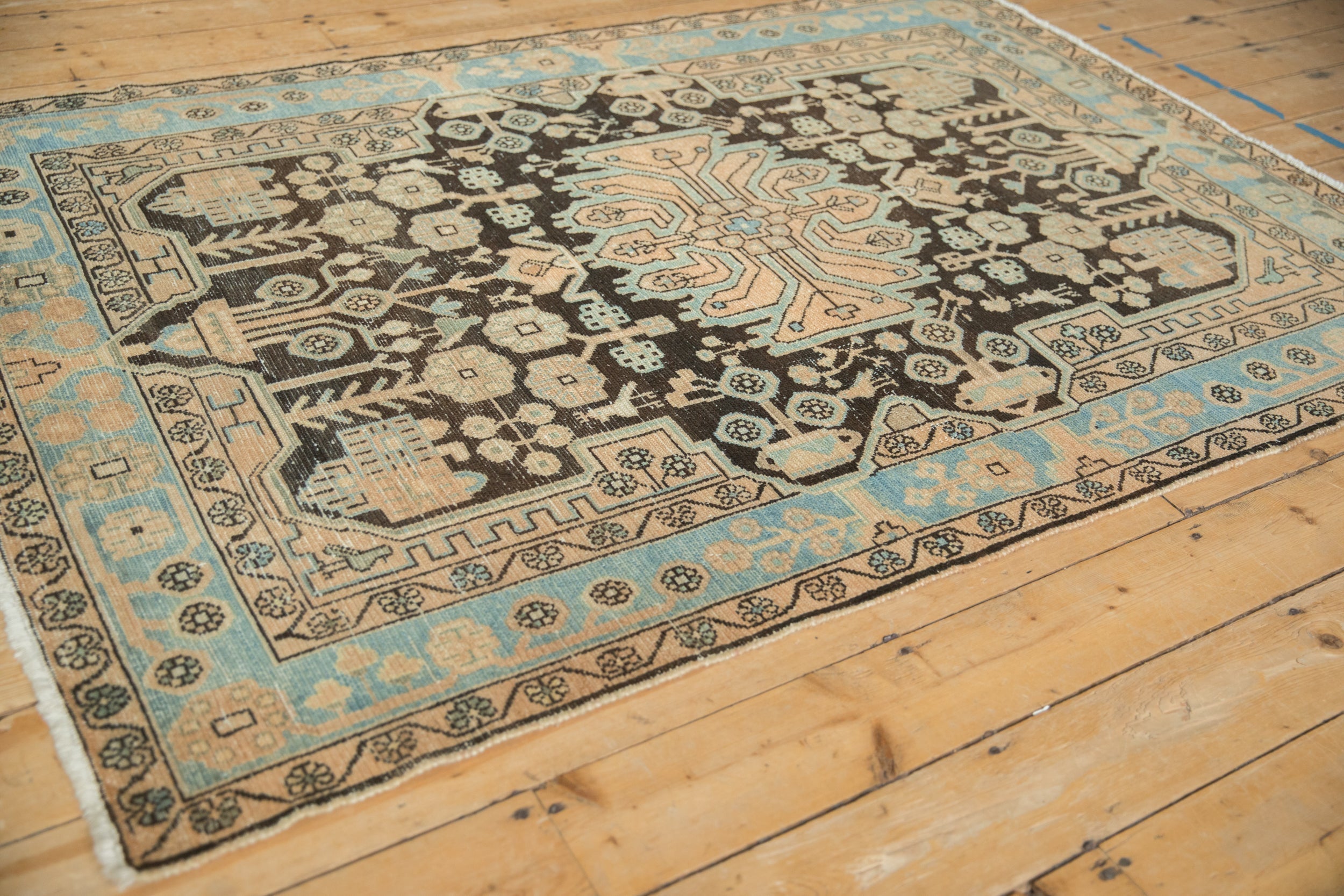 4.5x6.5 Vintage Distressed Hamadan Rug by Old New House® - product image 7 for Resin Society
