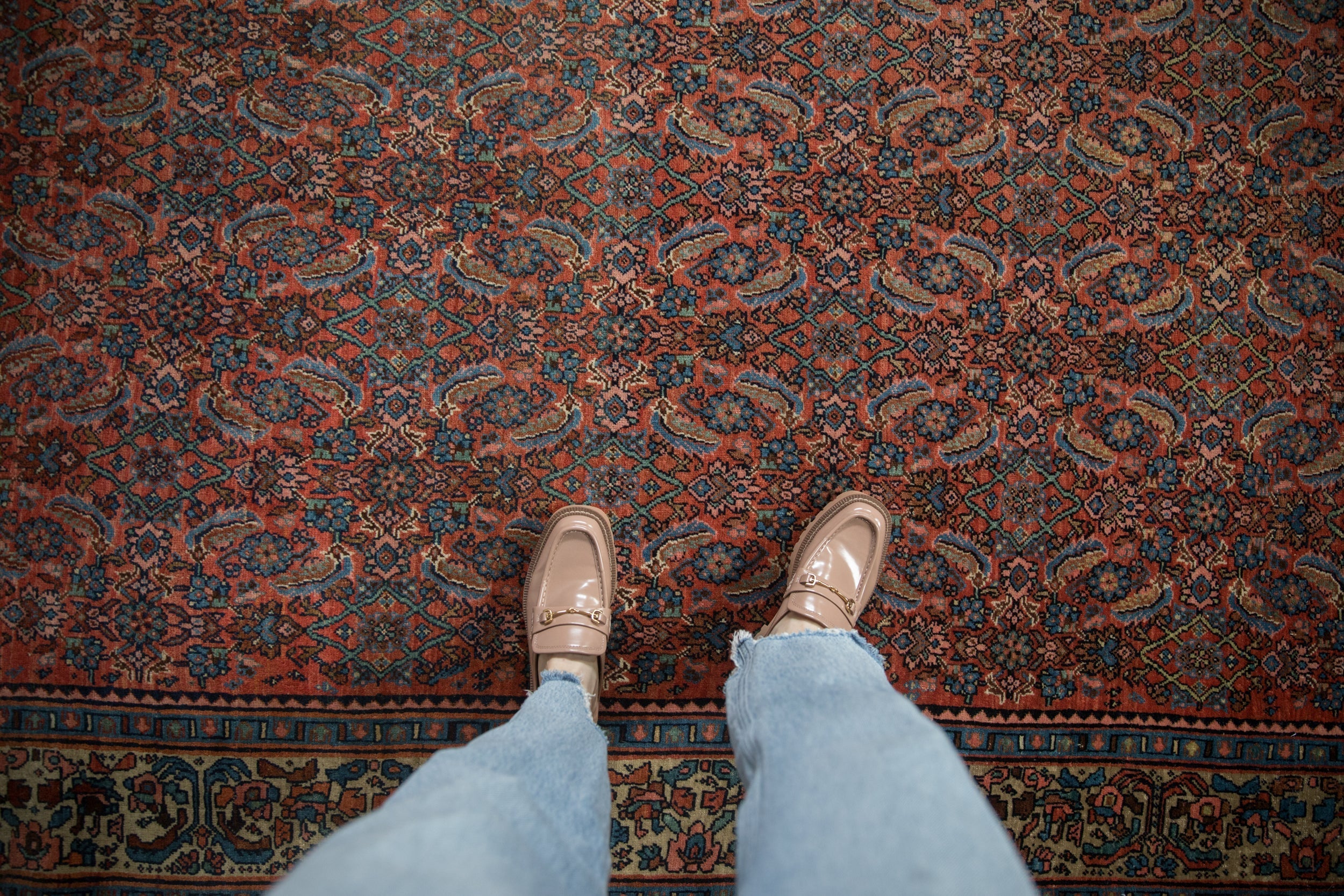8x13 Vintage Fine Bijar Carpet by Old New House® - product image 2 for Resin Society
