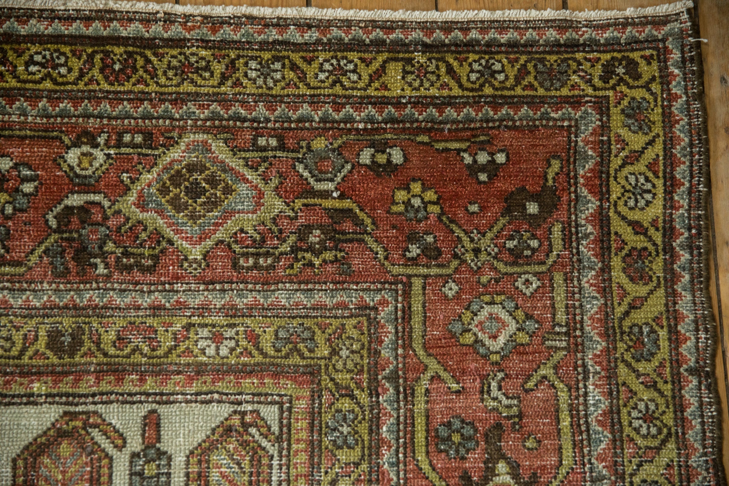 10x15.5 Vintage Distressed Hamadan Carpet by Old New House® - product image 4 for Resin Society