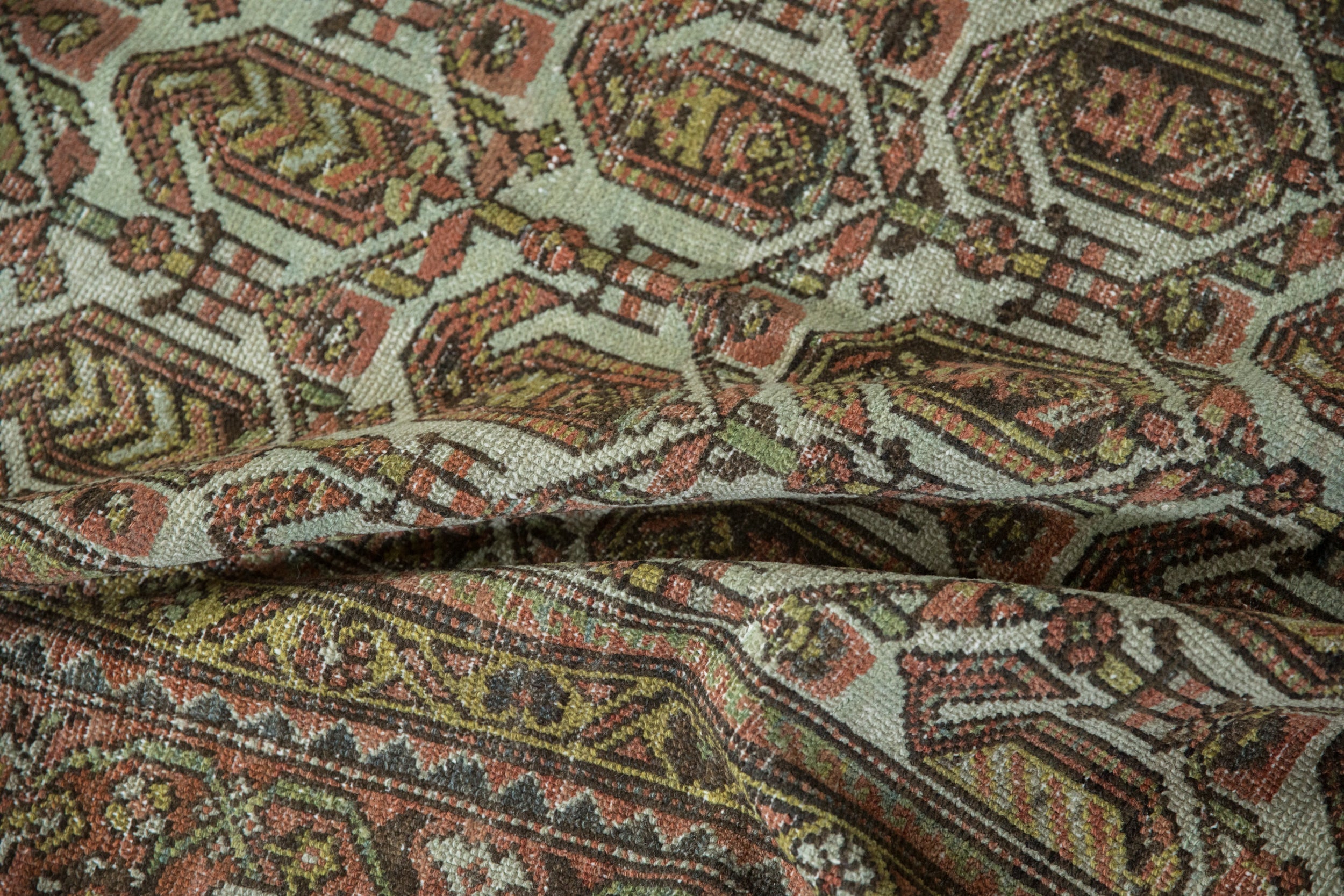 10x15.5 Vintage Distressed Hamadan Carpet by Old New House® - product image 15 for Resin Society