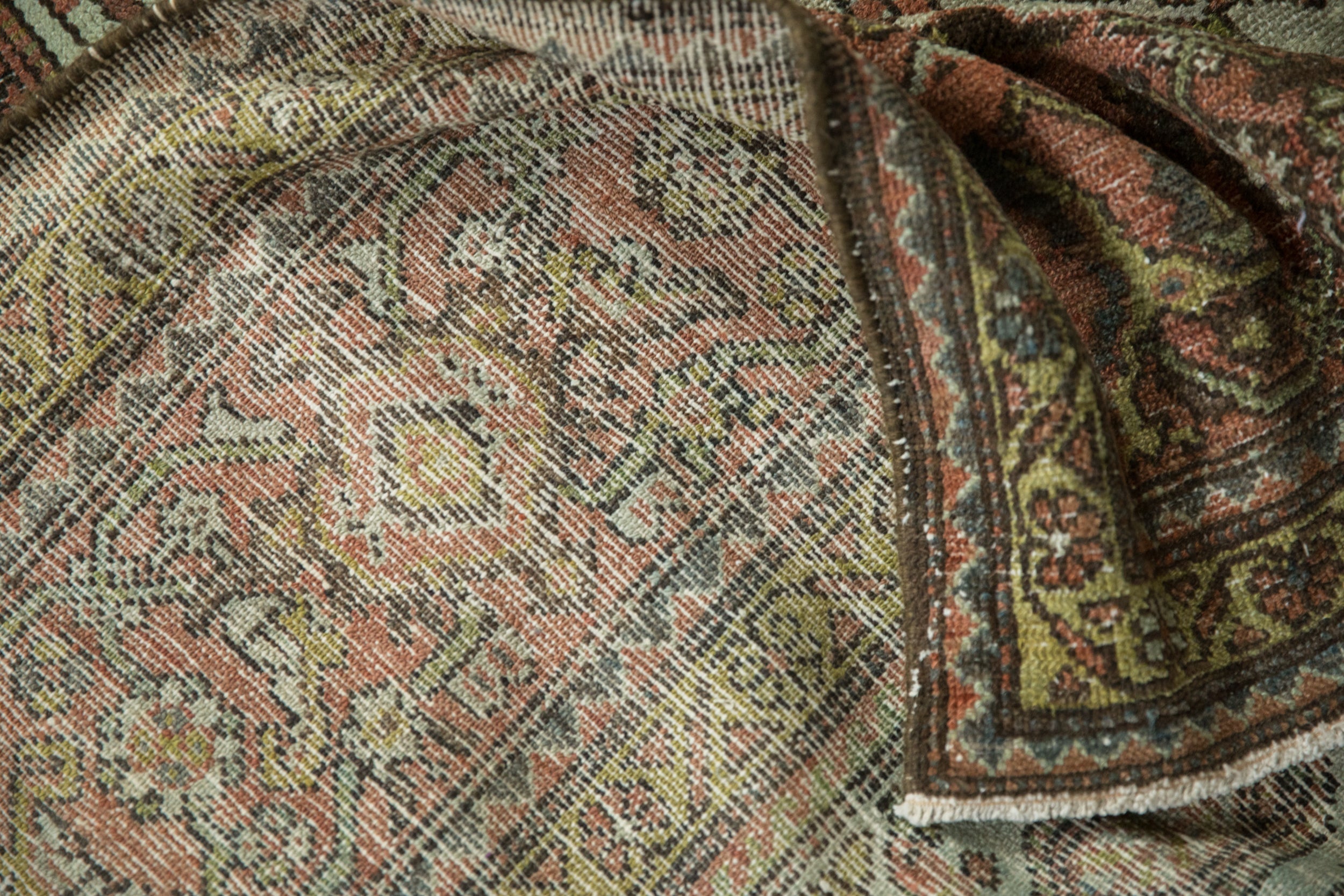 10x15.5 Vintage Distressed Hamadan Carpet by Old New House® - product image 16 for Resin Society