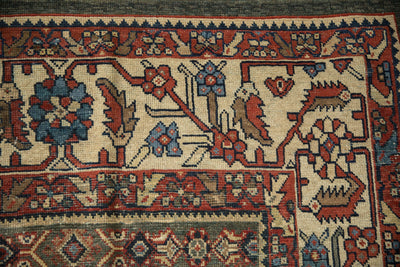 9x12.5 Vintage Distressed Mahal Carpet by Old New House® - product image 3 for Resin Society