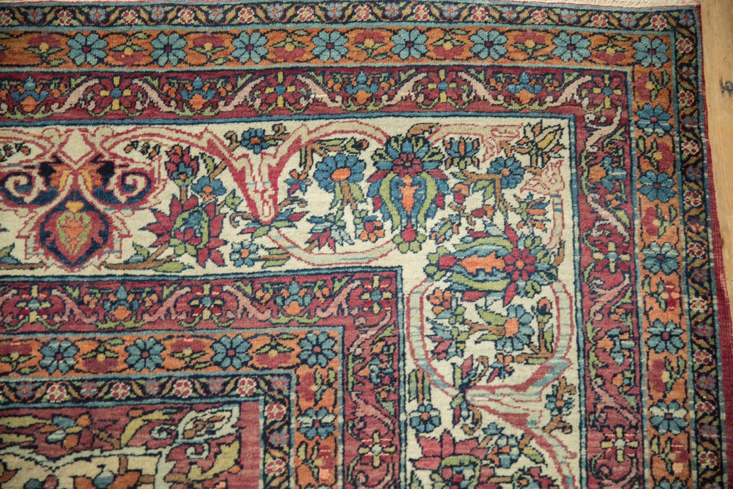 9x10 Antique Fine Kerman Square Carpet by Old New House® - product image 3 for Resin Society