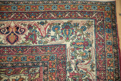 9x10 Antique Fine Kerman Square Carpet by Old New House® - product image 3 for Resin Society