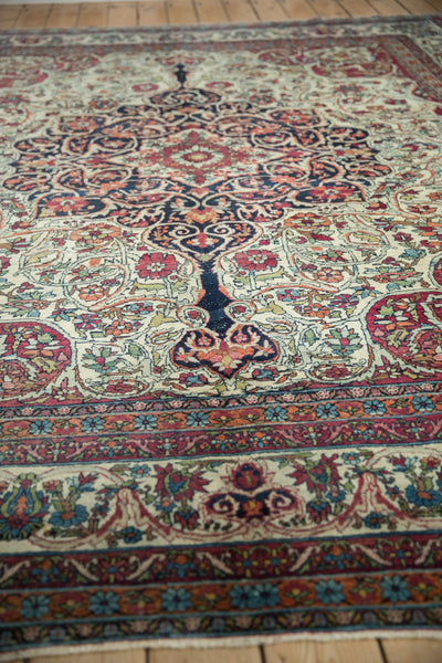 9x10 Antique Fine Kerman Square Carpet by Old New House® - product image 6 for Resin Society