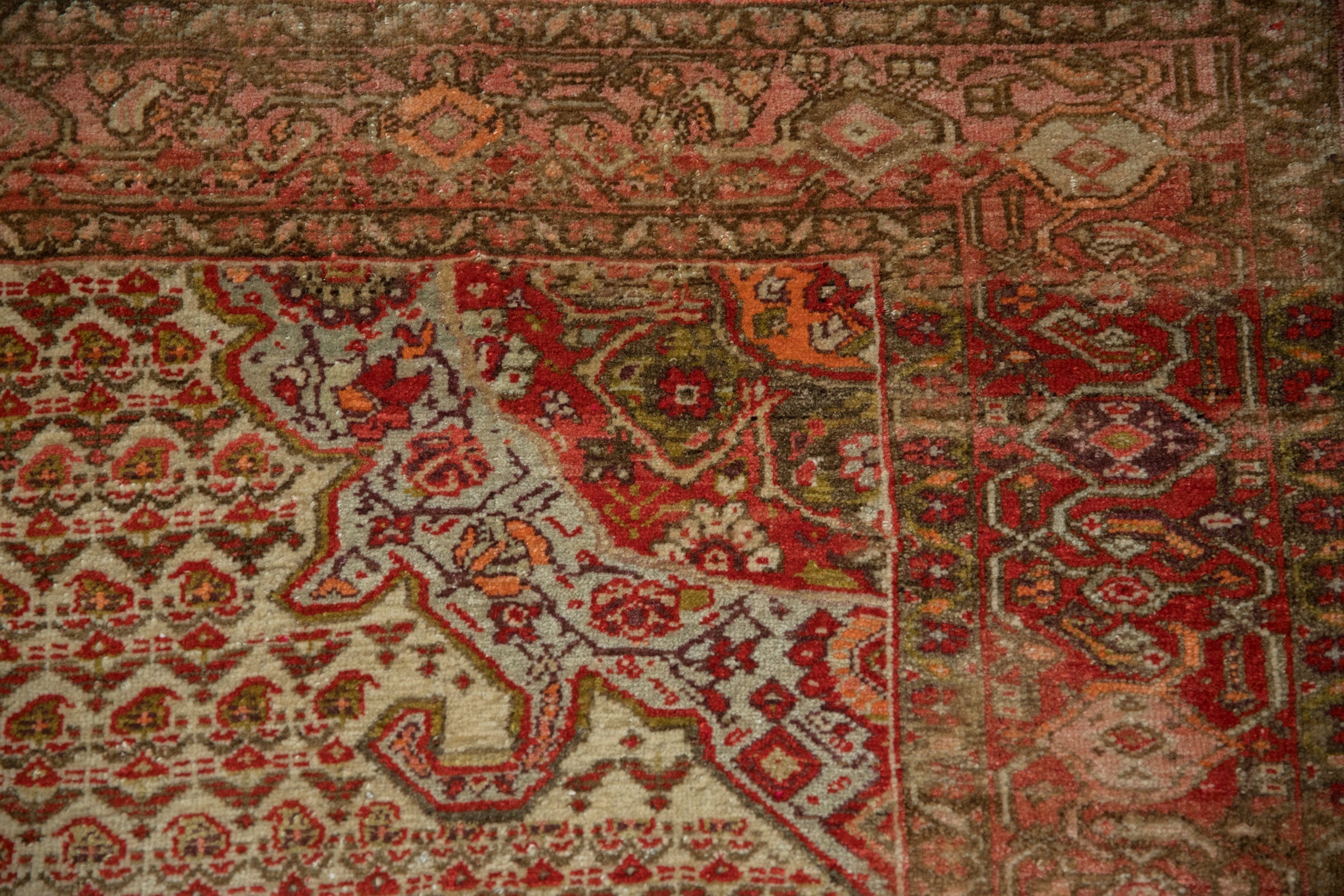4x7 Vintage Distressed Malayer Rug by Old New House® - product image 3 for Resin Society