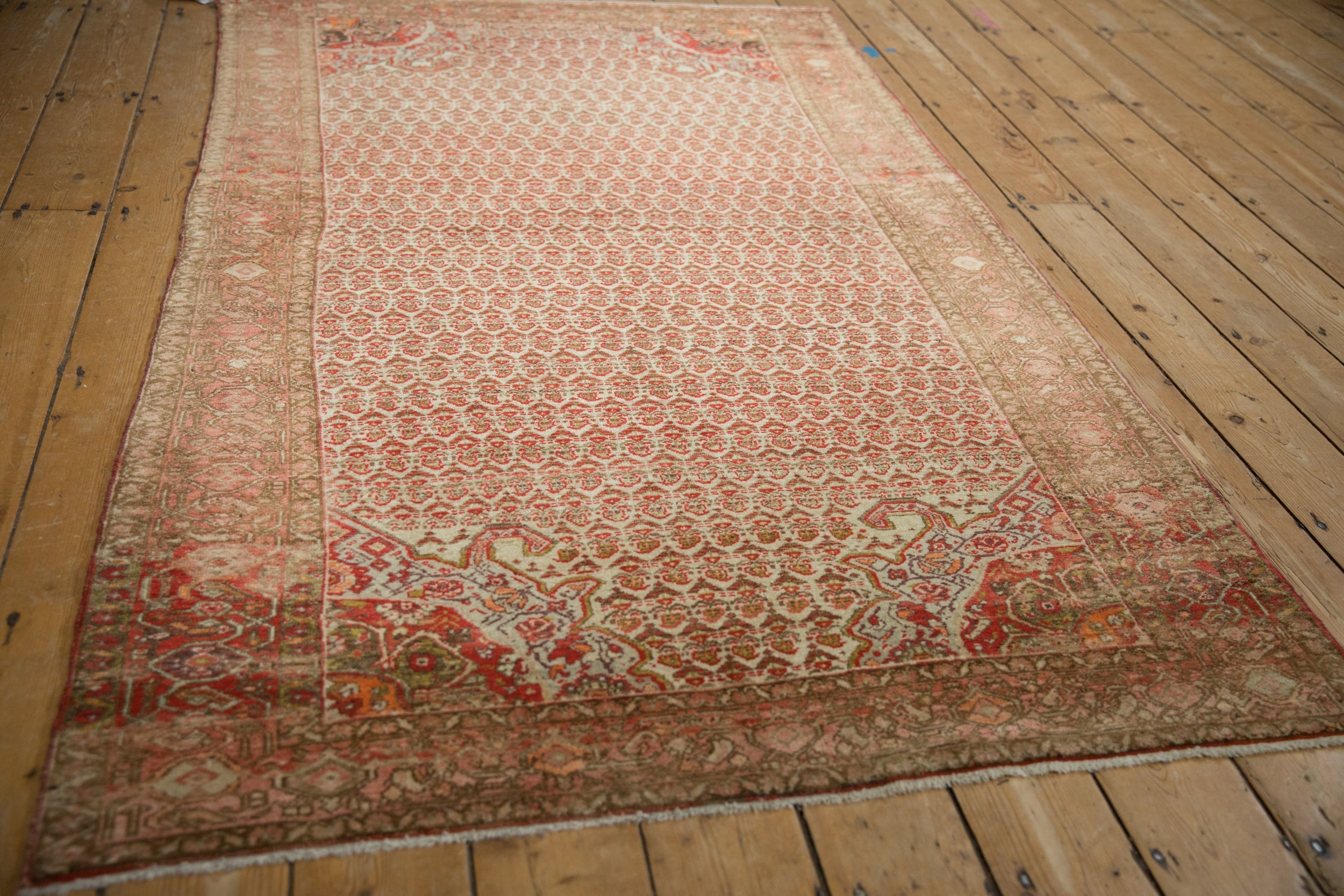 4x7 Vintage Distressed Malayer Rug by Old New House® - product image 4 for Resin Society