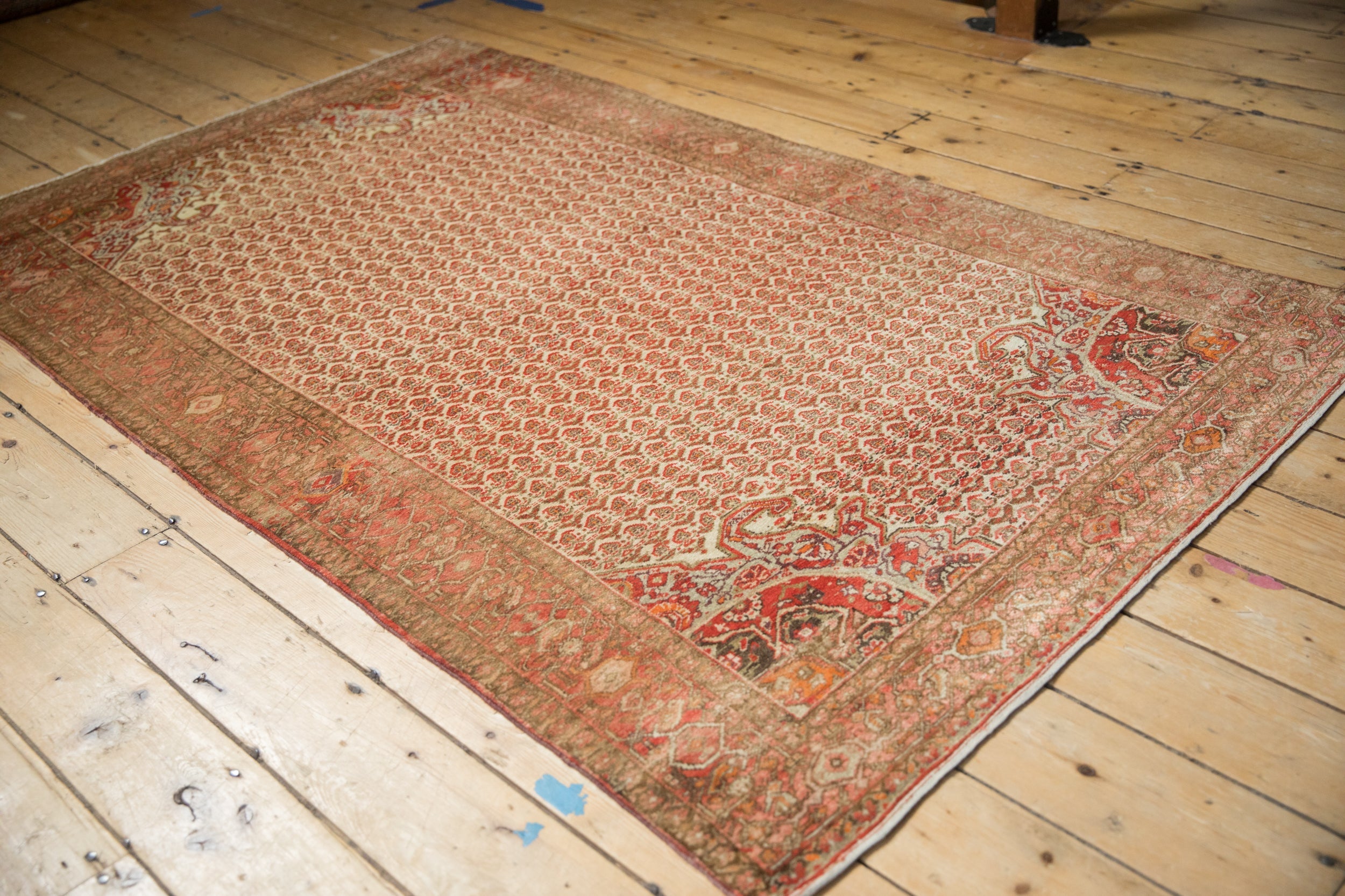 4x7 Vintage Distressed Malayer Rug by Old New House® - product image 7 for Resin Society