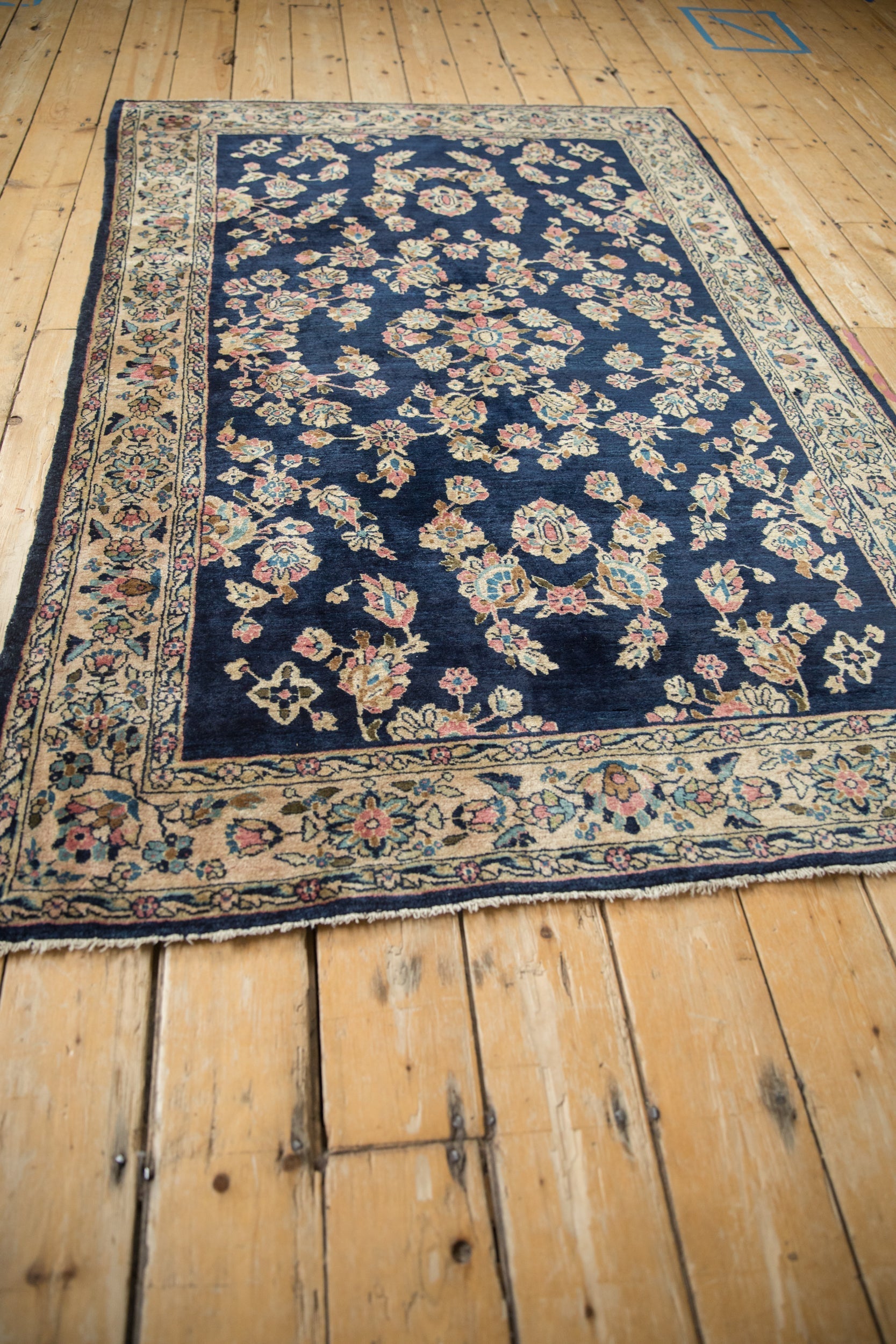 4x6.5 Vintage Sarouk Rug by Old New House® - product image 8 for Resin Society