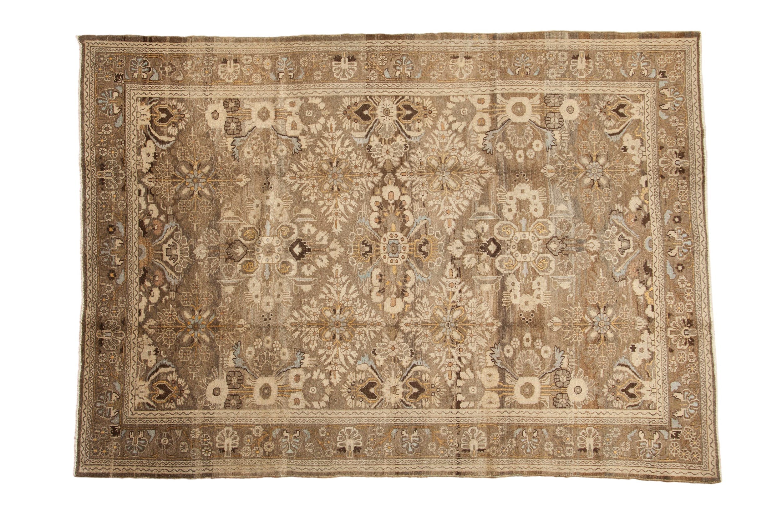 7x9.5 Vintage Distressed Bibikabad Carpet by Old New House® - main product image for Resin Society