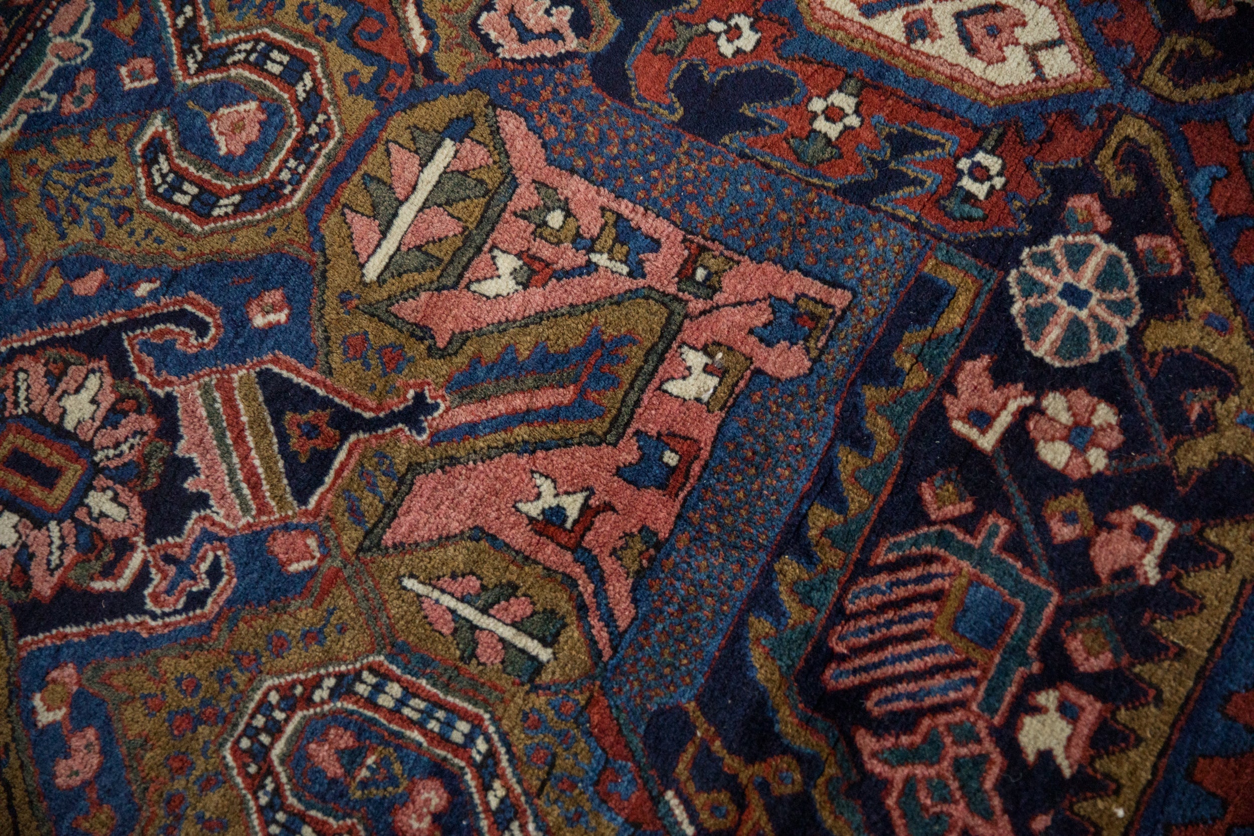 7.5x10.5 Vintage Heriz Carpet by Old New House® - product image 6 for Resin Society