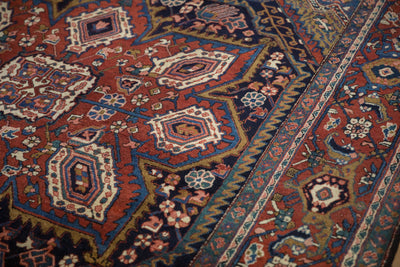 7.5x10.5 Vintage Heriz Carpet by Old New House® - product image 8 for Resin Society