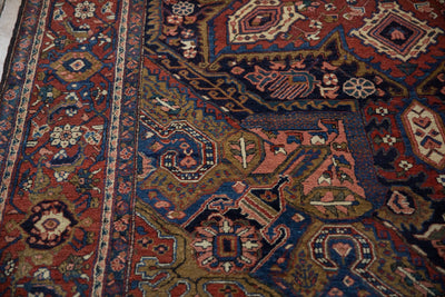 7.5x10.5 Vintage Heriz Carpet by Old New House® - product image 7 for Resin Society
