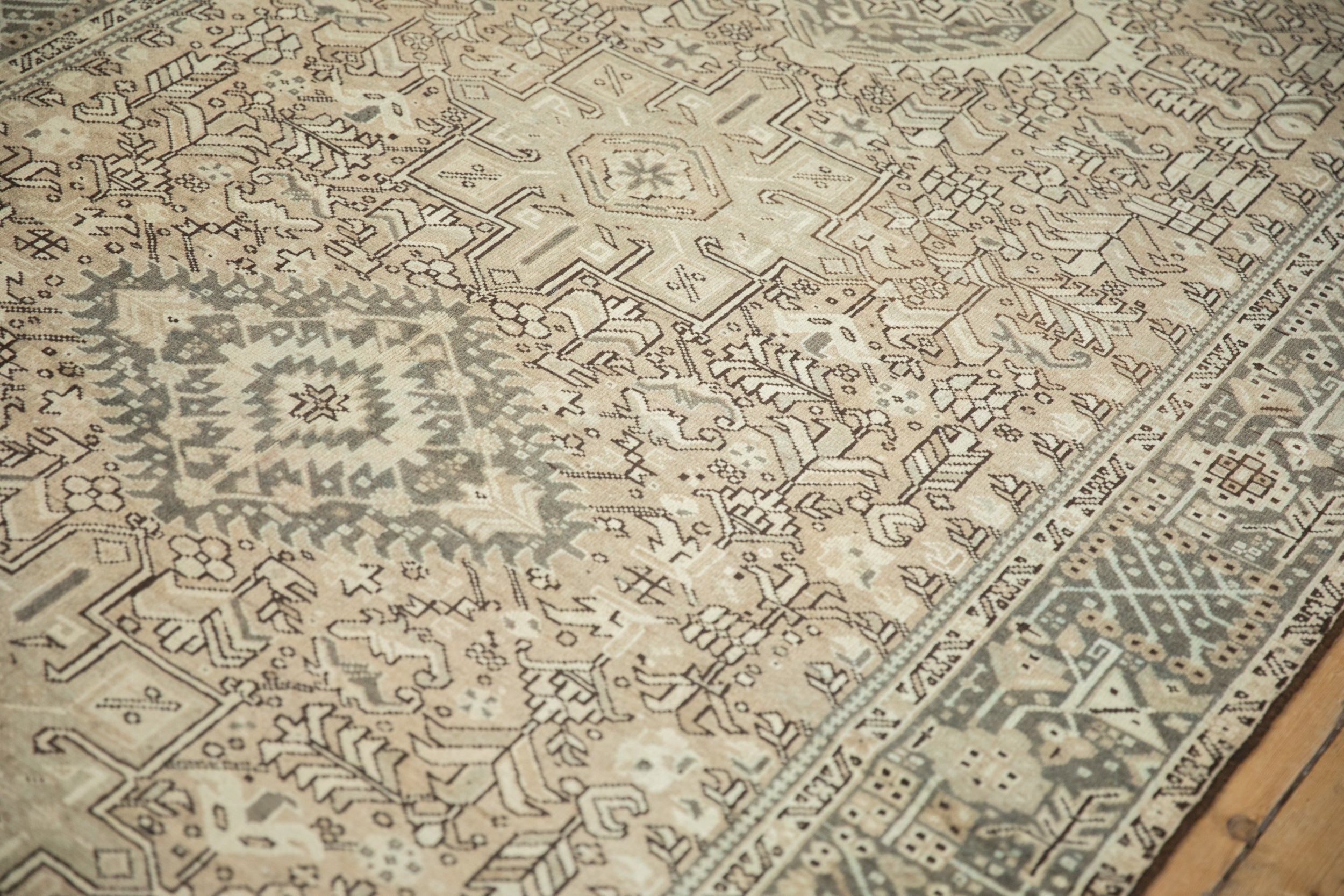 5x12.5 Vintage Distressed Karaja Rug Runner by Old New House® - product image 7 for Resin Society