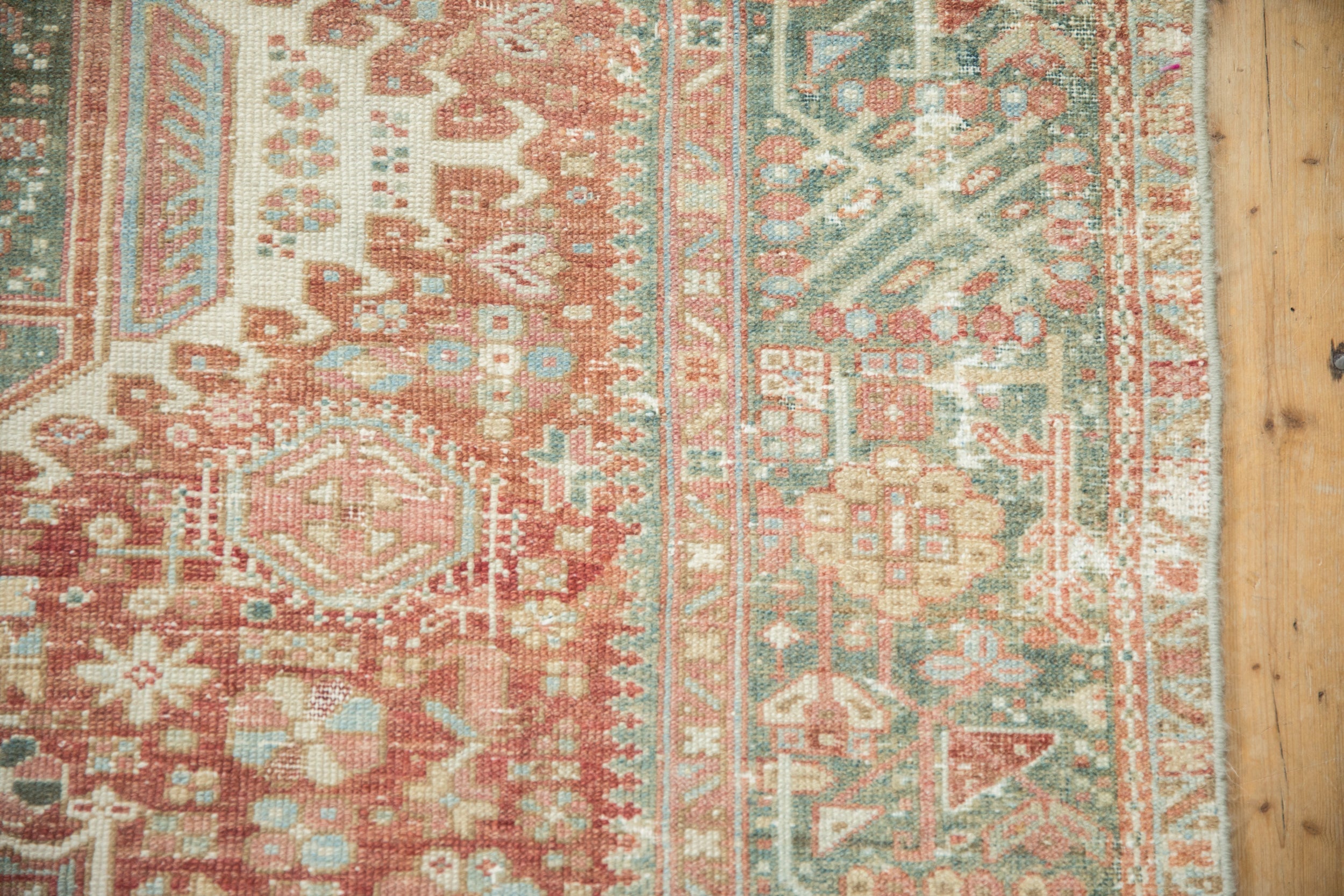 4.5x12 Vintage Distressed Karaja Rug Runner by Old New House® - product image 3 for Resin Society