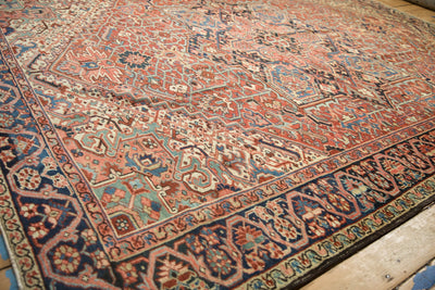 9.5x12 Vintage Heriz Carpet by Old New House® - product image 11 for Resin Society