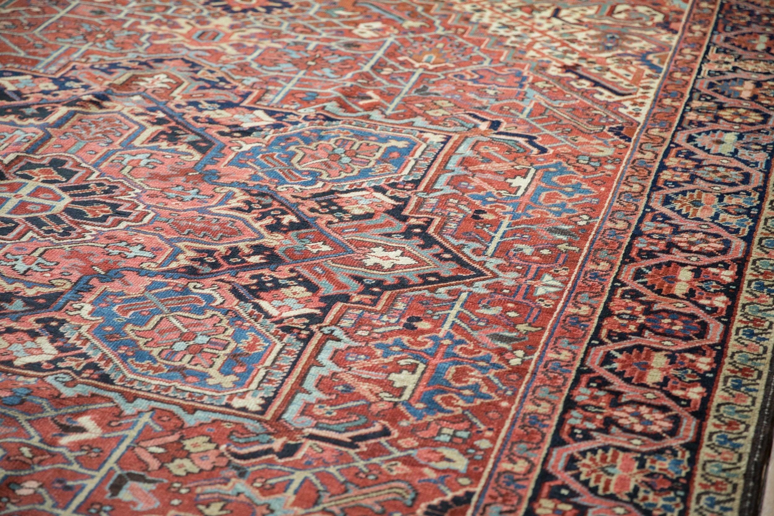 9.5x12 Vintage Heriz Carpet by Old New House® - product image 13 for Resin Society