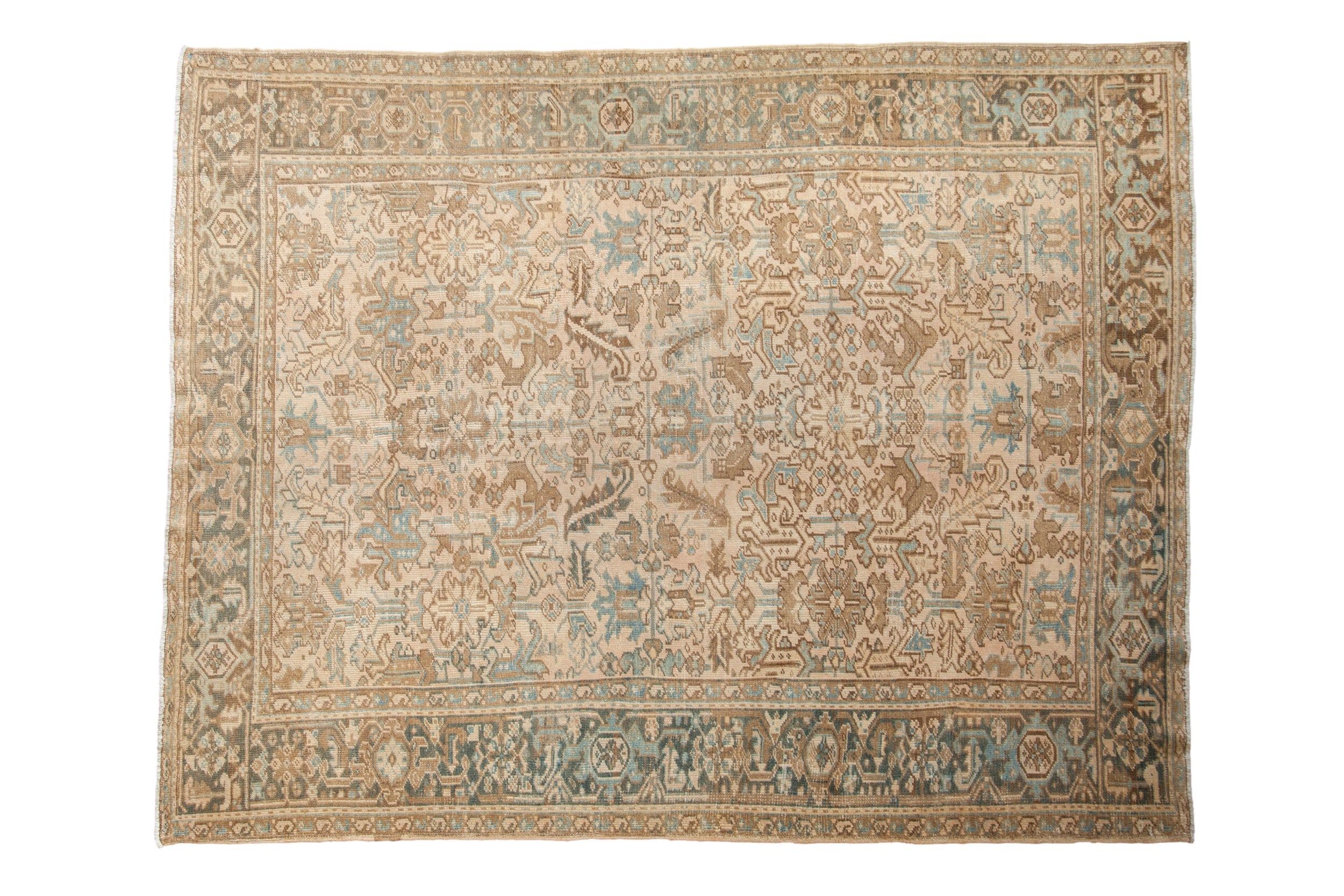 7x9 Vintage Distressed Mehrivan Carpet by Old New House® - main product image for Resin Society