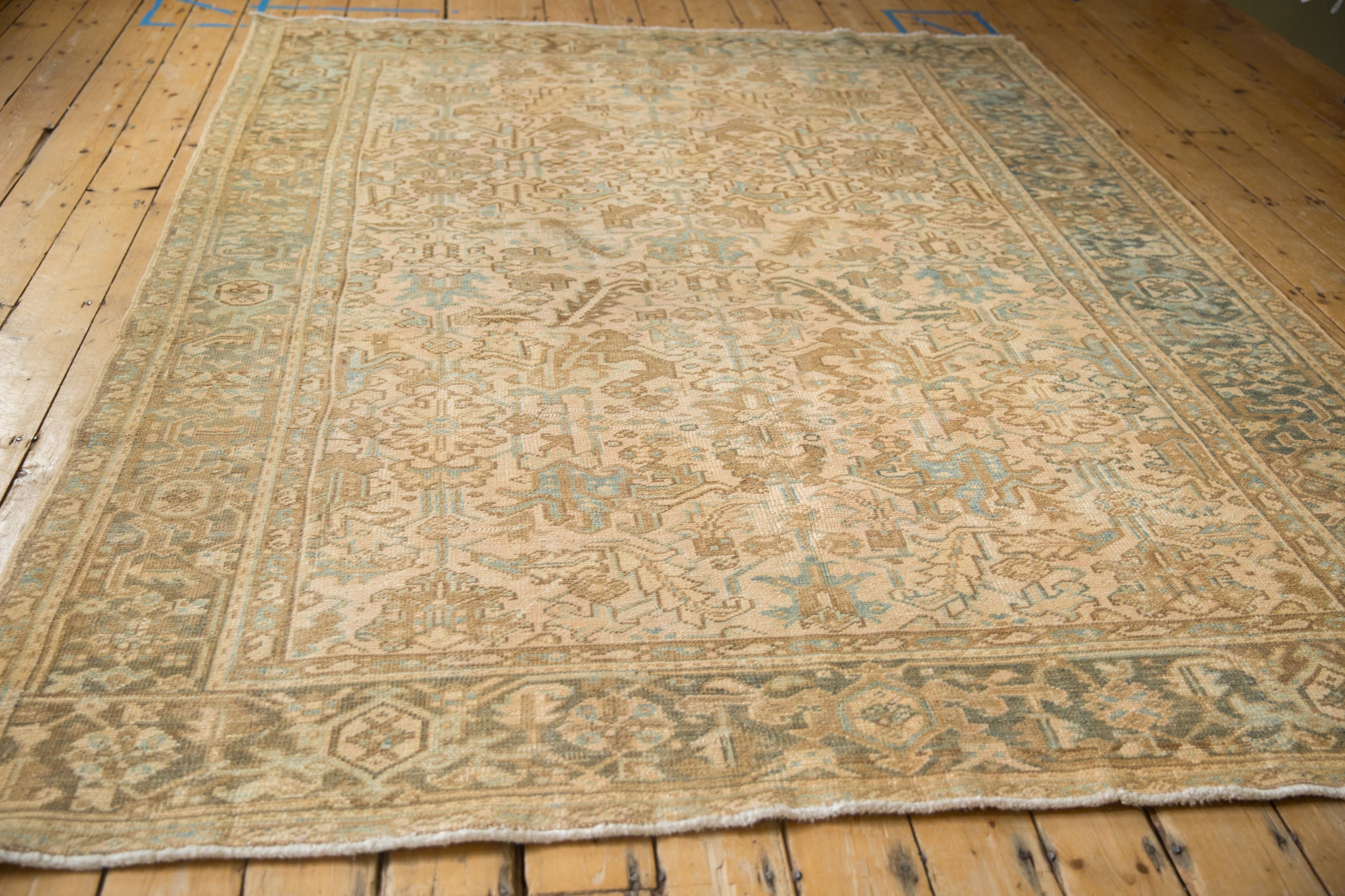 7x9 Vintage Distressed Mehrivan Carpet by Old New House® - product image 8 for Resin Society