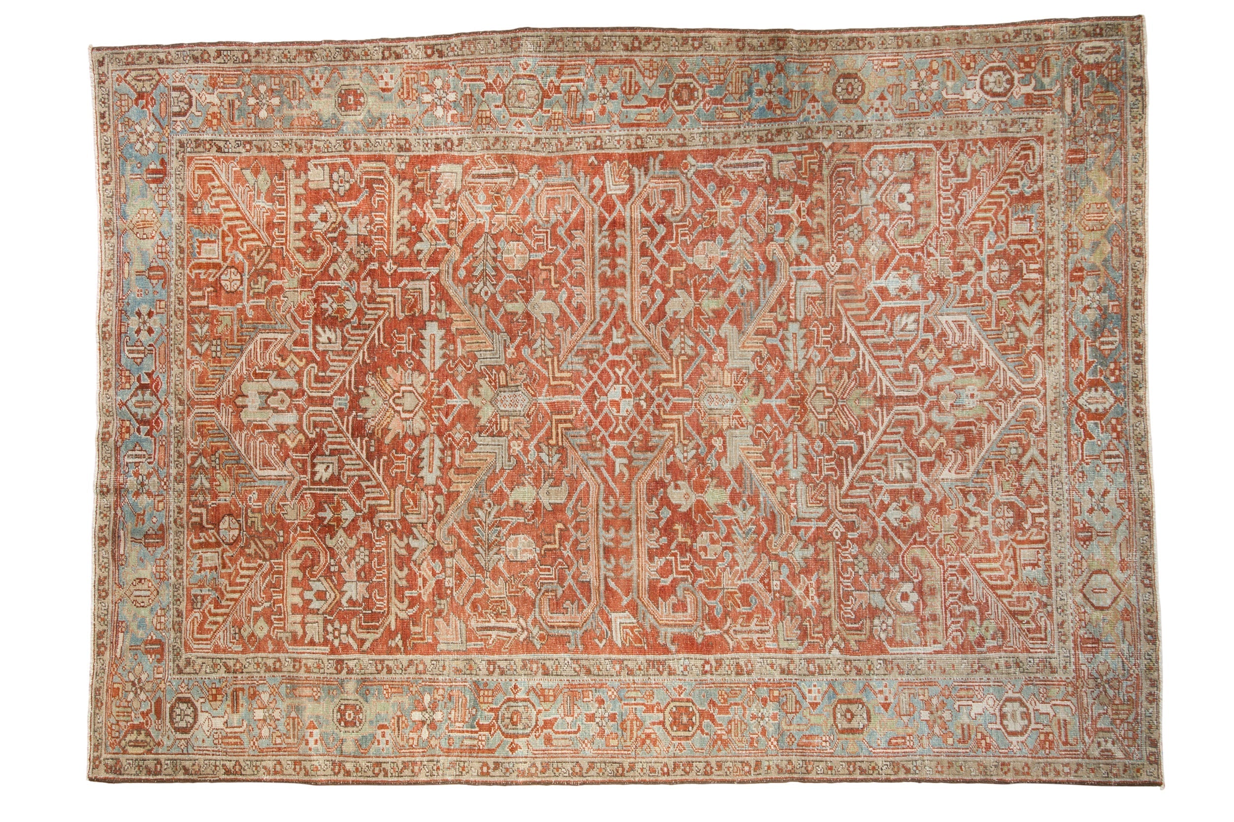 7.5x10.5 Vintage Distressed Heriz Carpet by Old New House® - main product image for Resin Society