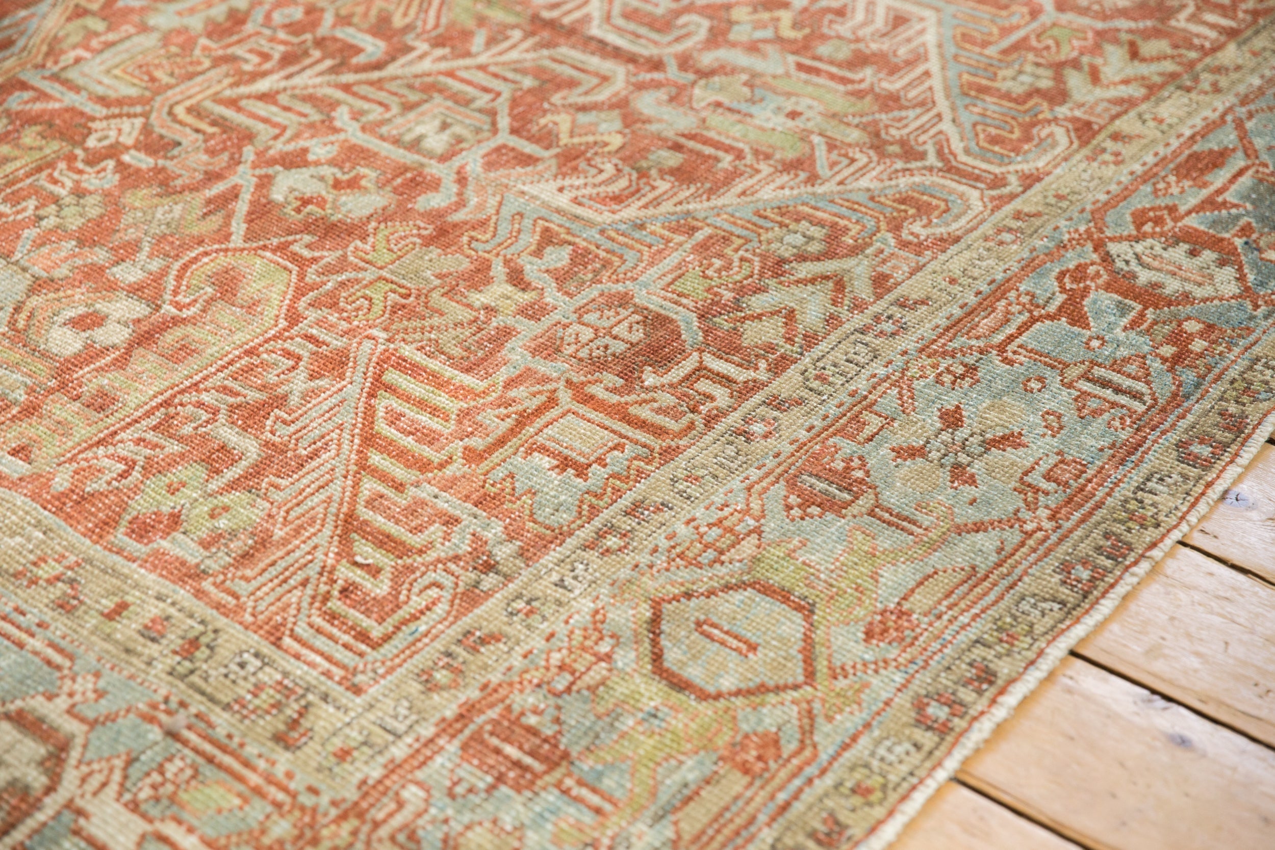 7.5x10.5 Vintage Distressed Heriz Carpet by Old New House® - product image 4 for Resin Society