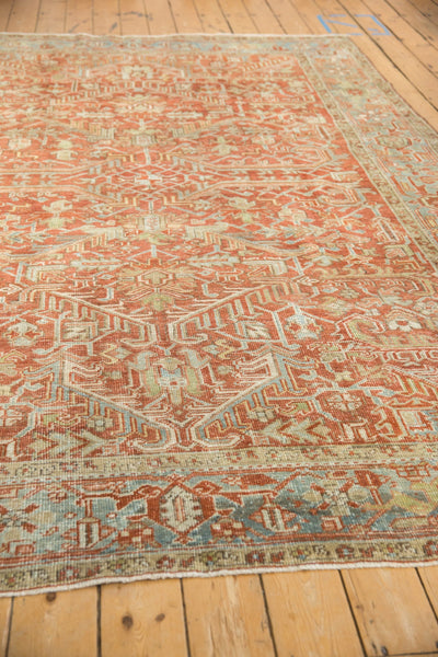 7.5x10.5 Vintage Distressed Heriz Carpet by Old New House® - product image 5 for Resin Society