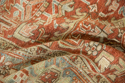 7.5x10.5 Vintage Distressed Heriz Carpet by Old New House® - product image 10 for Resin Society