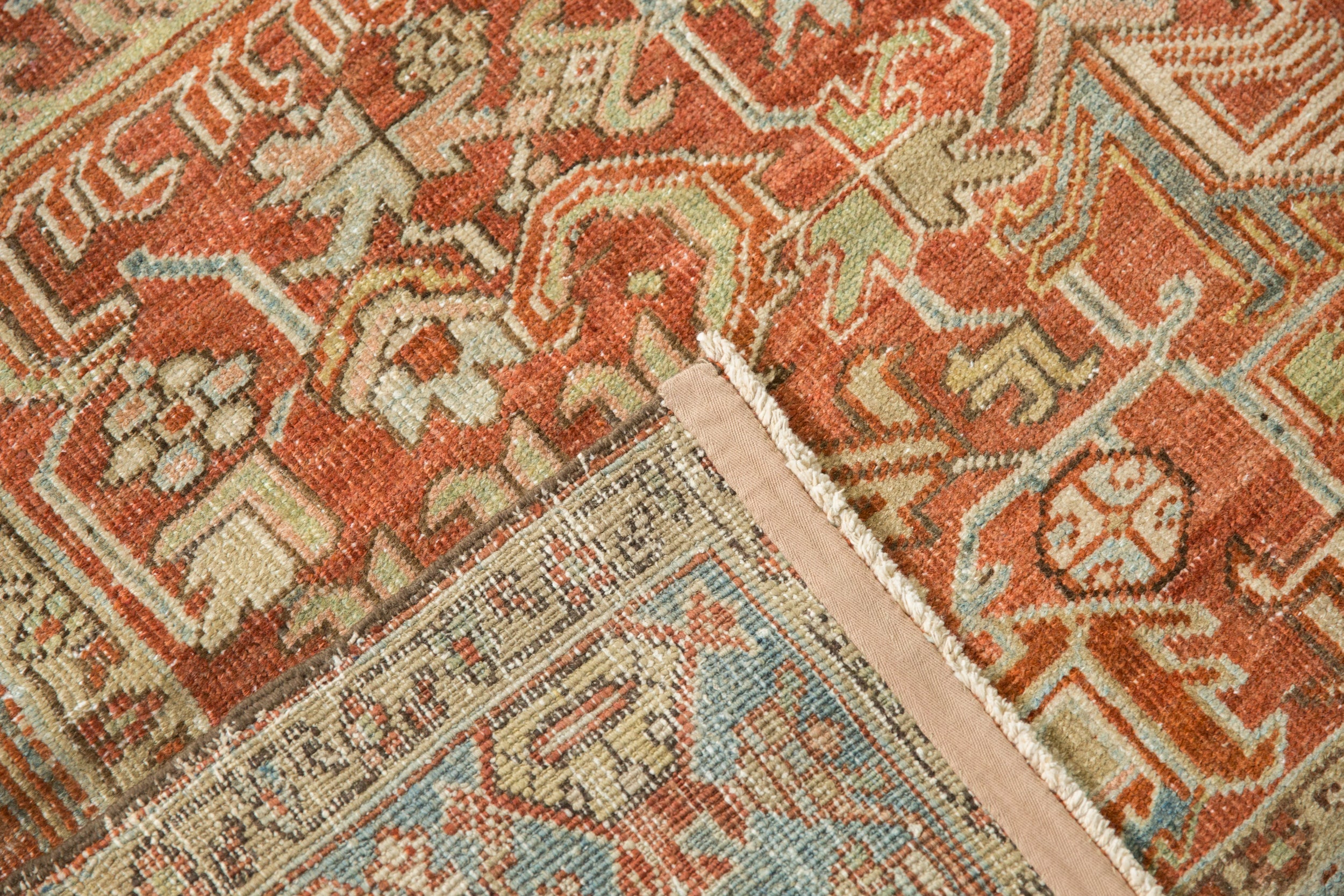 7.5x10.5 Vintage Distressed Heriz Carpet by Old New House® - product image 11 for Resin Society