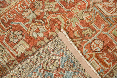 7.5x10.5 Vintage Distressed Heriz Carpet by Old New House® - product image 11 for Resin Society