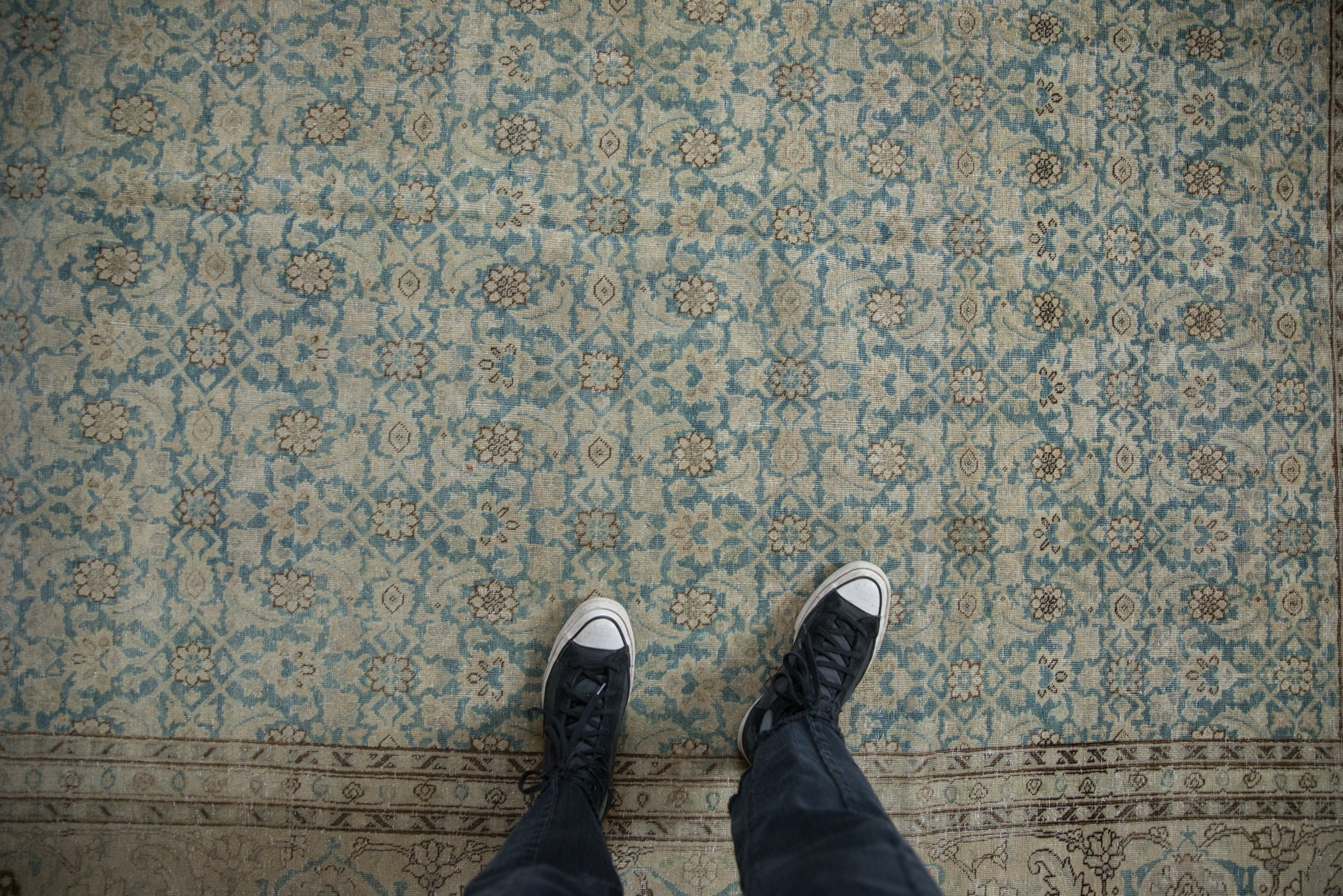 7x10 Vintage Distressed Tabriz Carpet by Old New House® - product image 2 for Resin Society