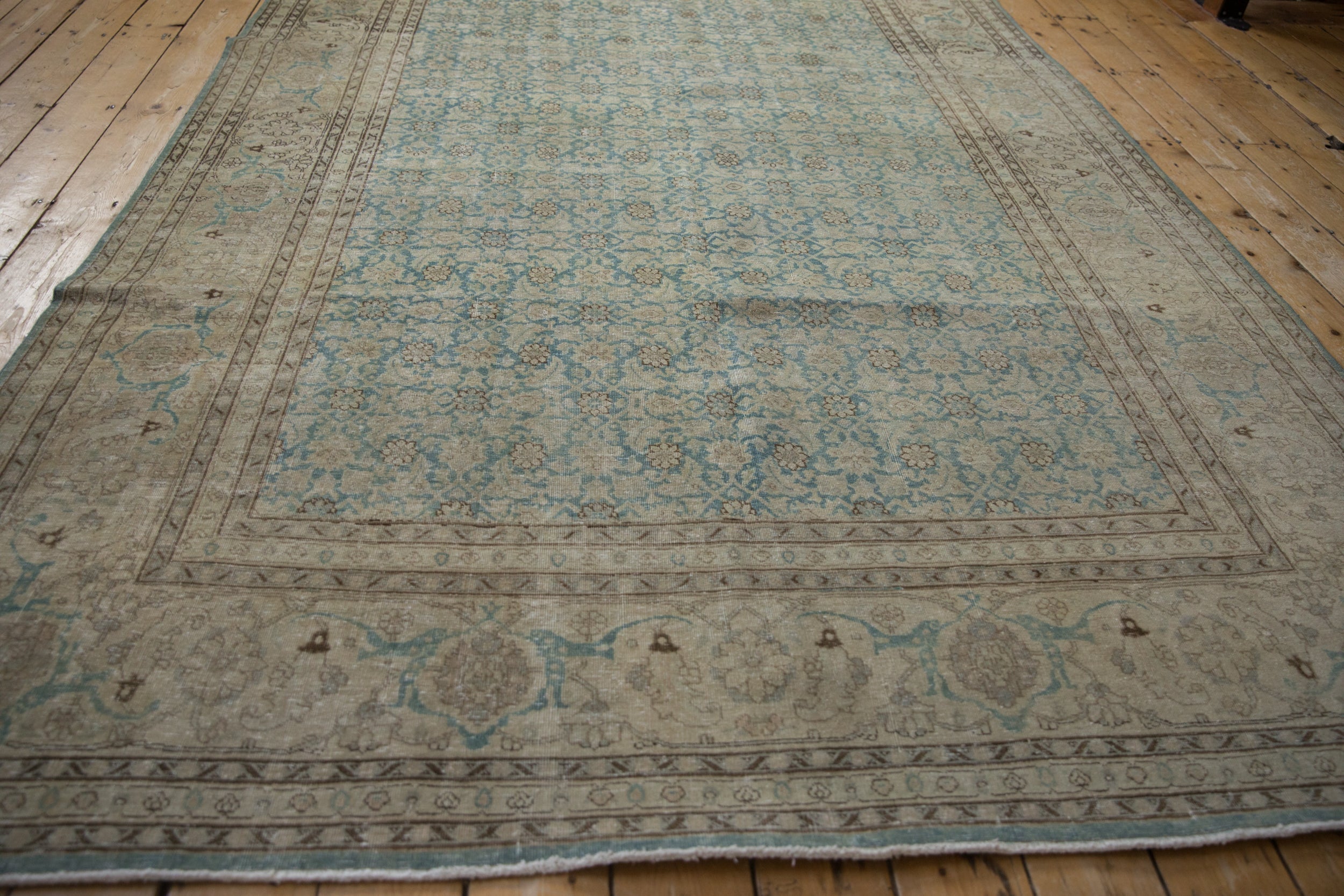 7x10 Vintage Distressed Tabriz Carpet by Old New House® - product image 8 for Resin Society