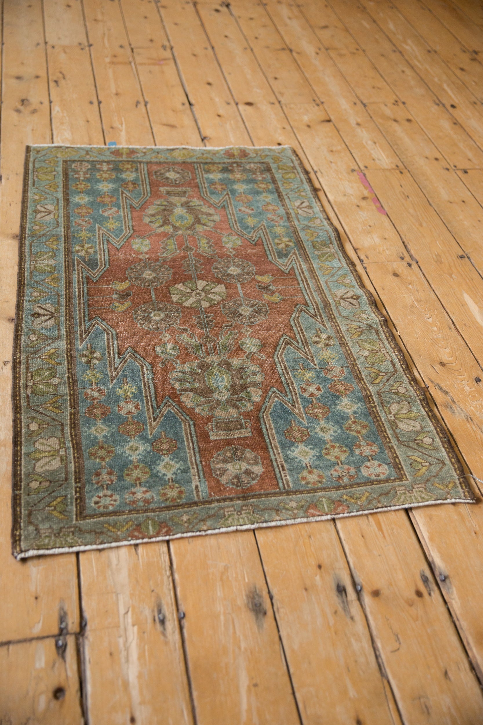 2.5x4 Vintage Distressed Mazlaghan Rug by Old New House® - product image 6 for Resin Society