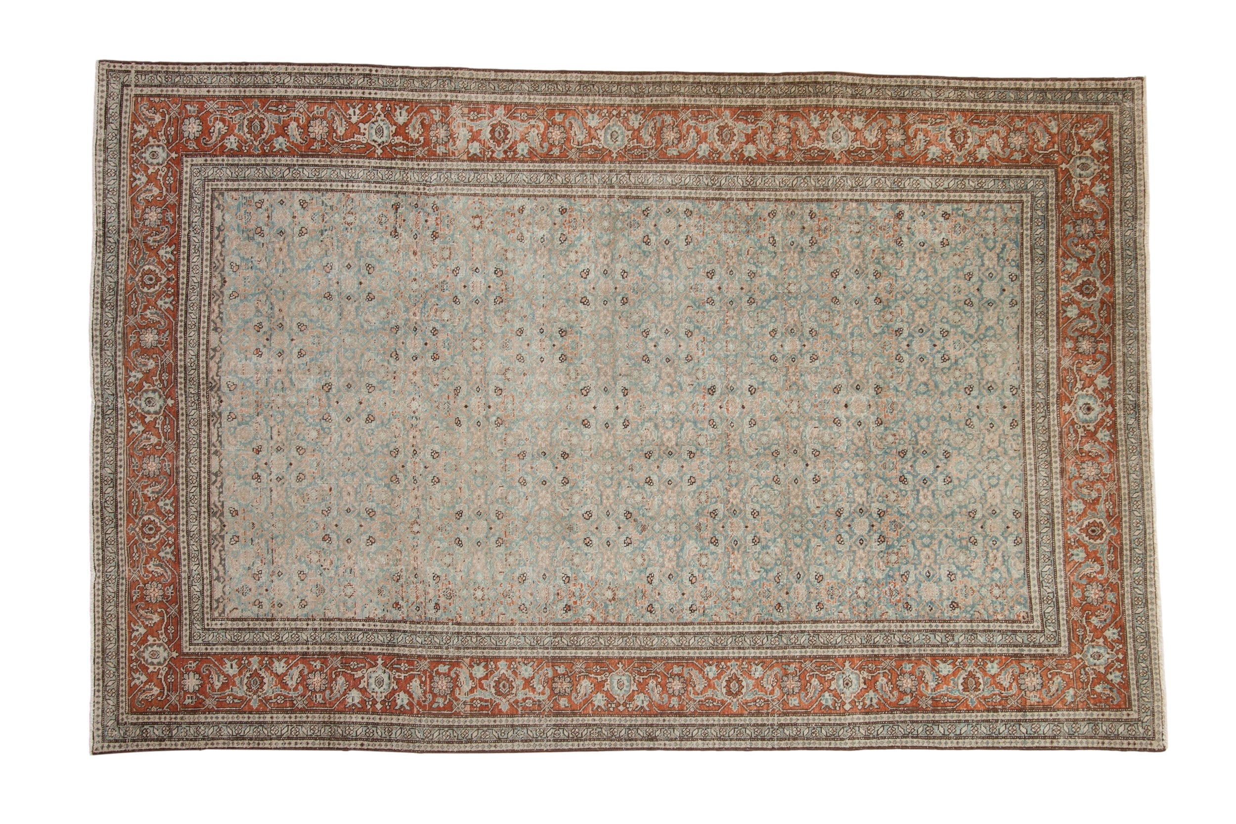 6.5x10 Vintage Distressed Tabriz Carpet by Old New House® - main product image for Resin Society