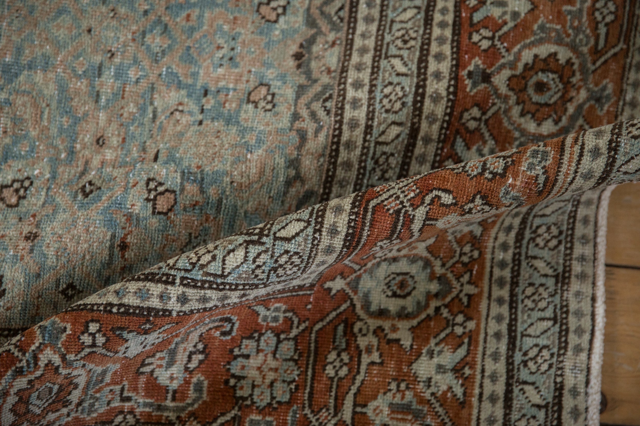 6.5x10 Vintage Distressed Tabriz Carpet by Old New House® - product image 9 for Resin Society