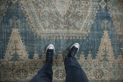 7.5x11 Vintage Distressed Veece Carpet by Old New House® - product image 2 for Resin Society