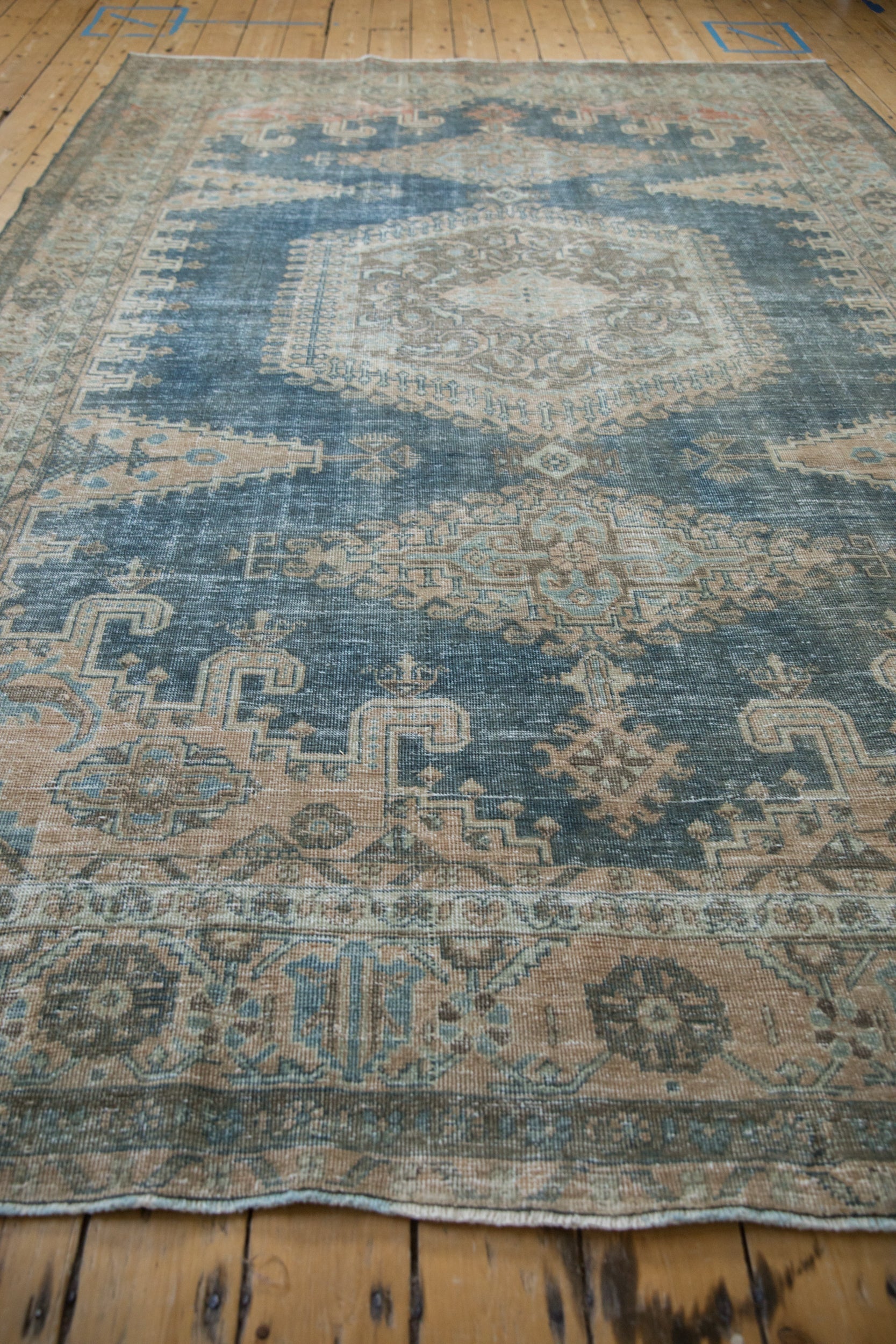 7.5x11 Vintage Distressed Veece Carpet by Old New House® - product image 9 for Resin Society