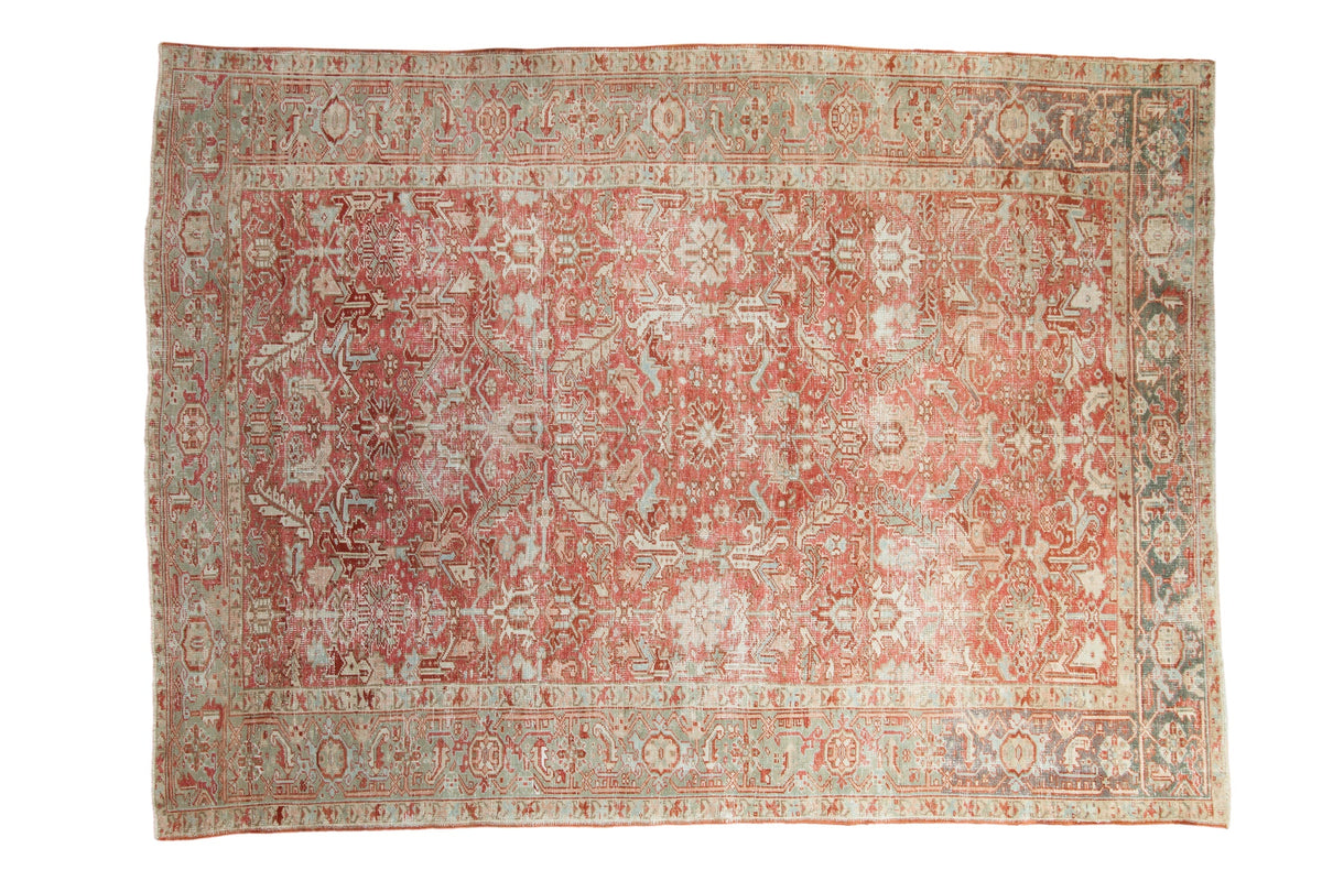 8x10.5 Vintage Distressed Heriz Carpet by Old New House® - main product image for Resin Society