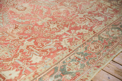 8x10.5 Vintage Distressed Heriz Carpet by Old New House® - product image 5 for Resin Society