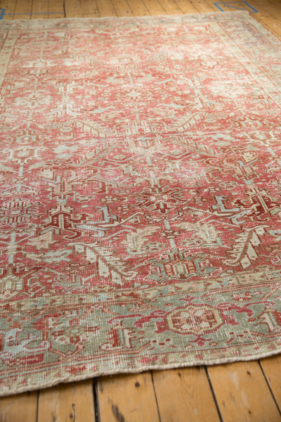 8x10.5 Vintage Distressed Heriz Carpet by Old New House® - product image 8 for Resin Society