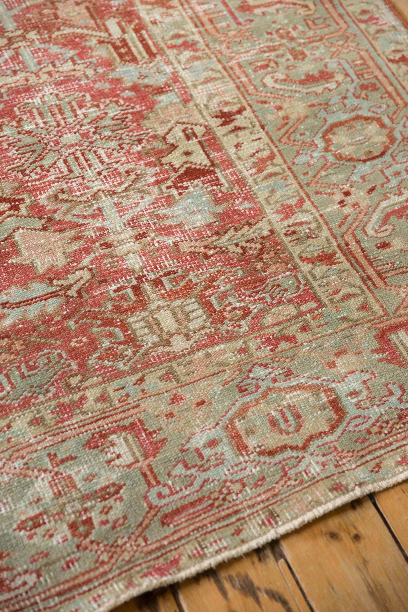 8x10.5 Vintage Distressed Heriz Carpet by Old New House® - product image 9 for Resin Society