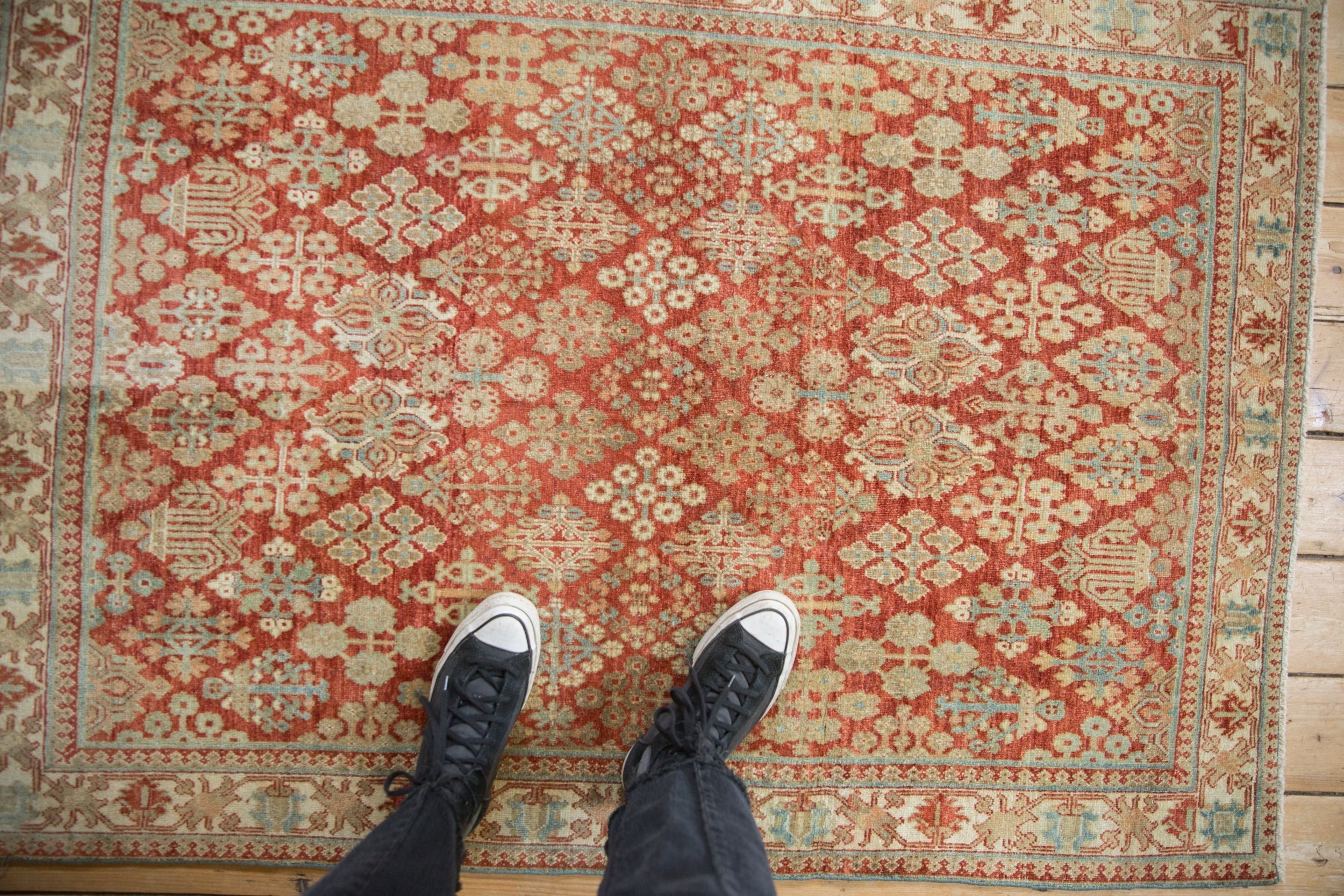 3.5x5 Vintage Distressed Joshegan Rug by Old New House® - product image 2 for Resin Society